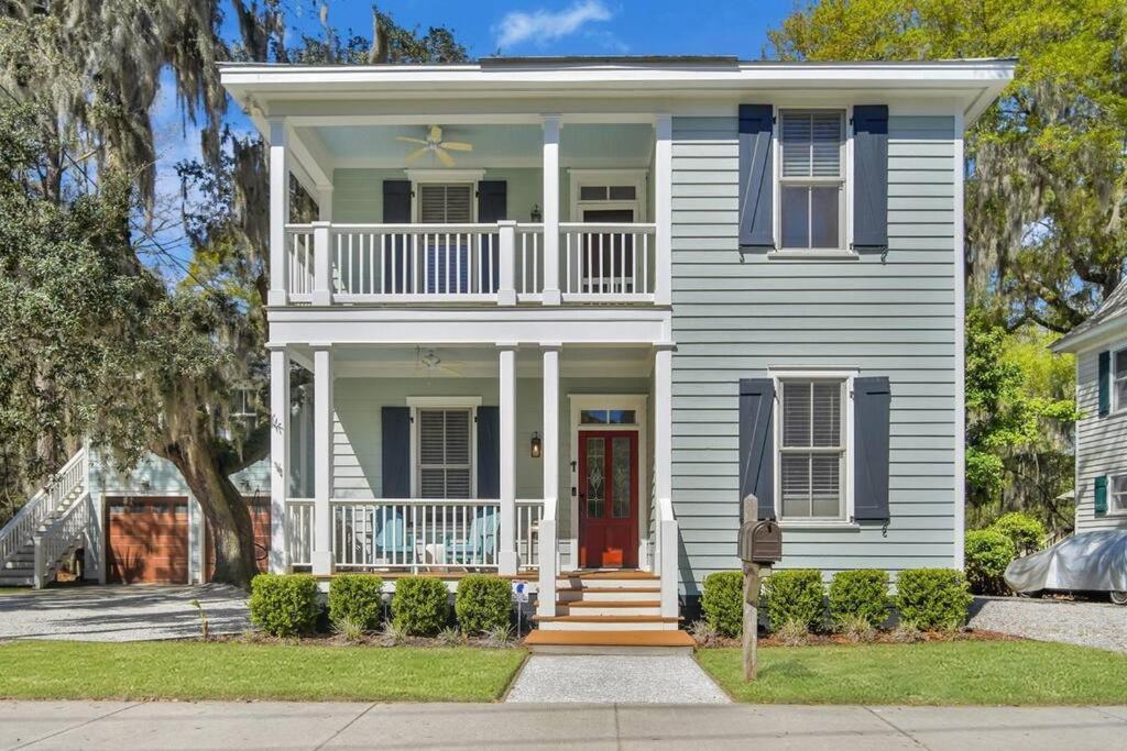 The Bluffton Village Home - 5 Bedroom In Old Town W Carriage Home Esterno foto